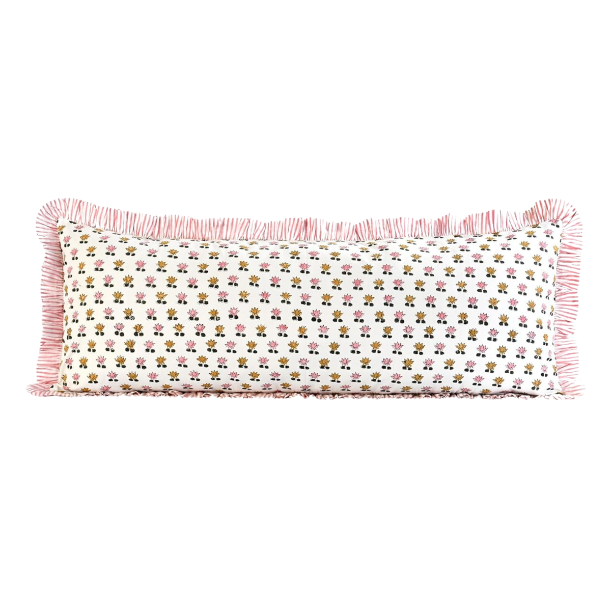 Delilah 14 x 36 inch Printed Pillow in Pink