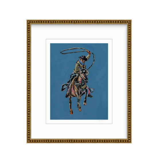 Rodeo Roper Fine Art Print