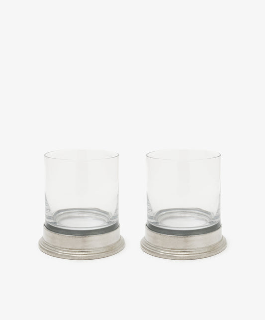 Leo Double Old Fashioned Glasses, Set of 2