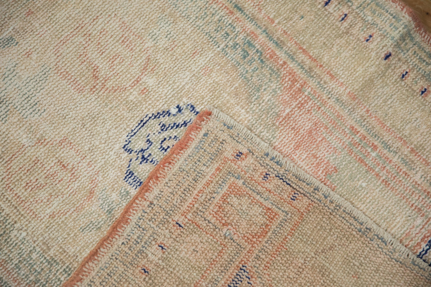 3x4.5 Vintage Distressed Oushak Rug