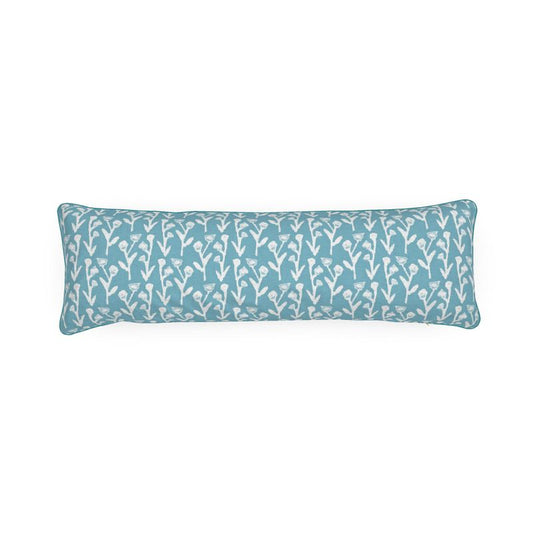 Ivy Manor Bolster Pillow (Slate)