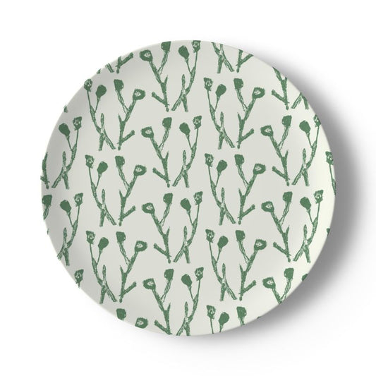 Set of Climbing Jasmine China Plates (Set of 4 or 8)