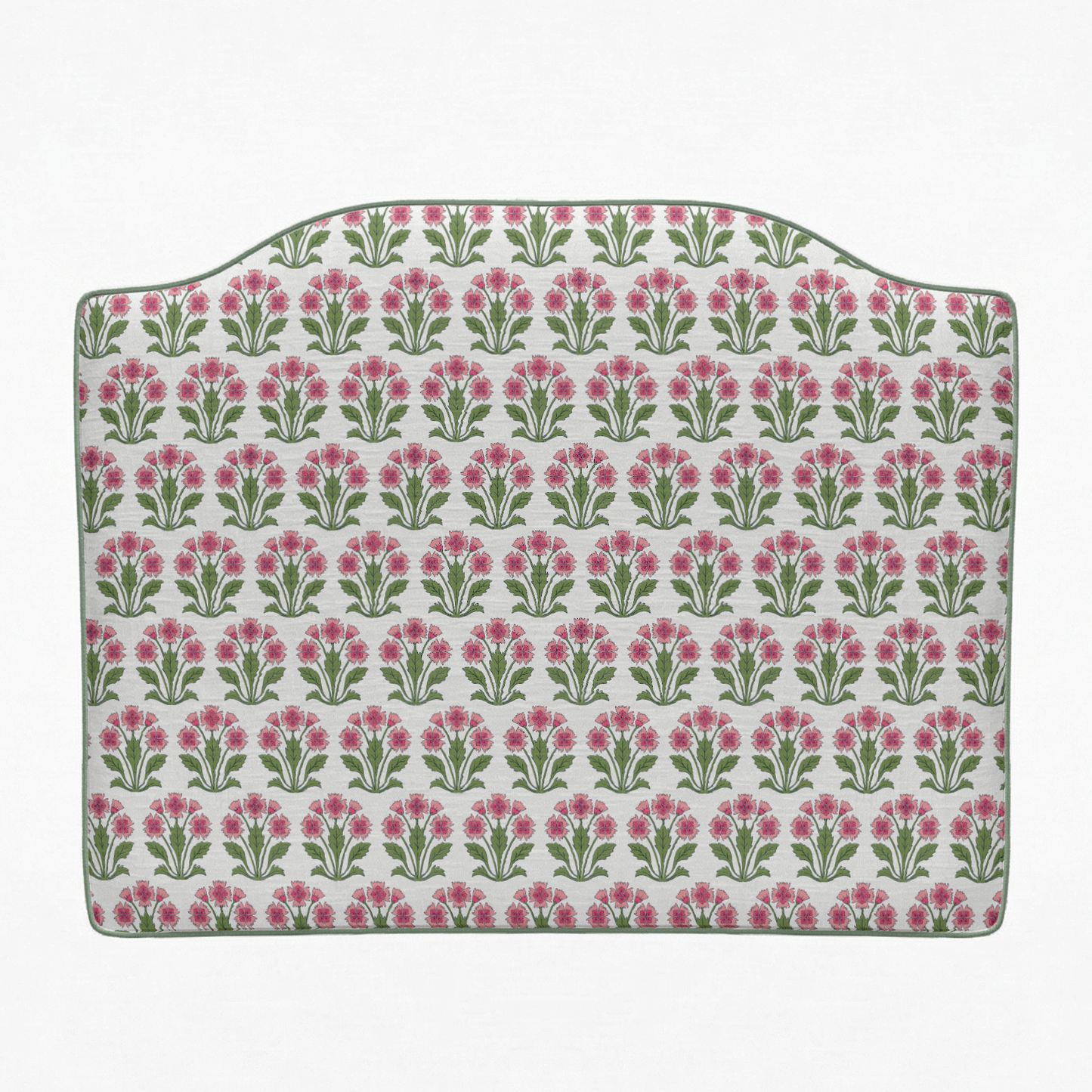 Dianthus Headboard in Pink