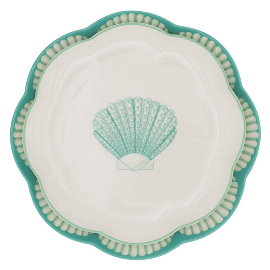Balearic Blu Dinner Plate - Set of 4 (+1 Bonus Plate)