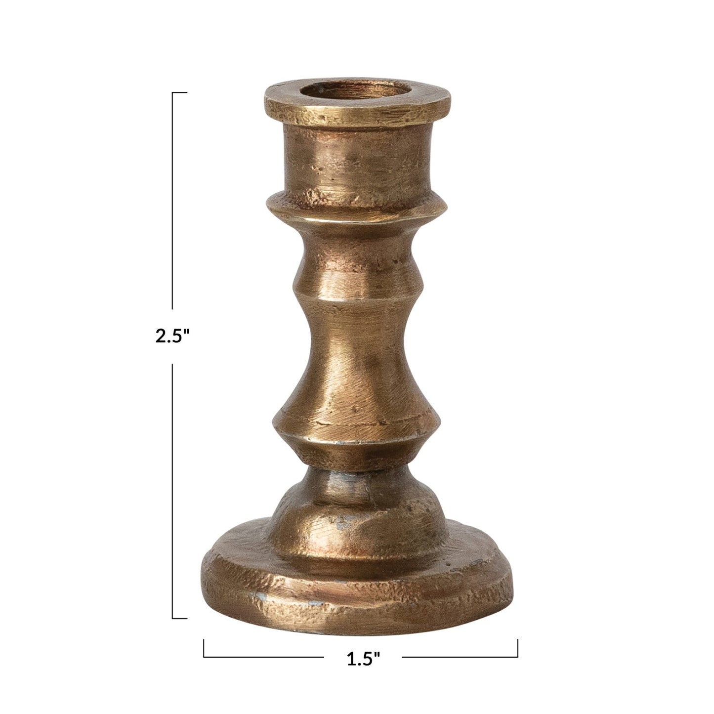Brass Mini Taper Candle Holder