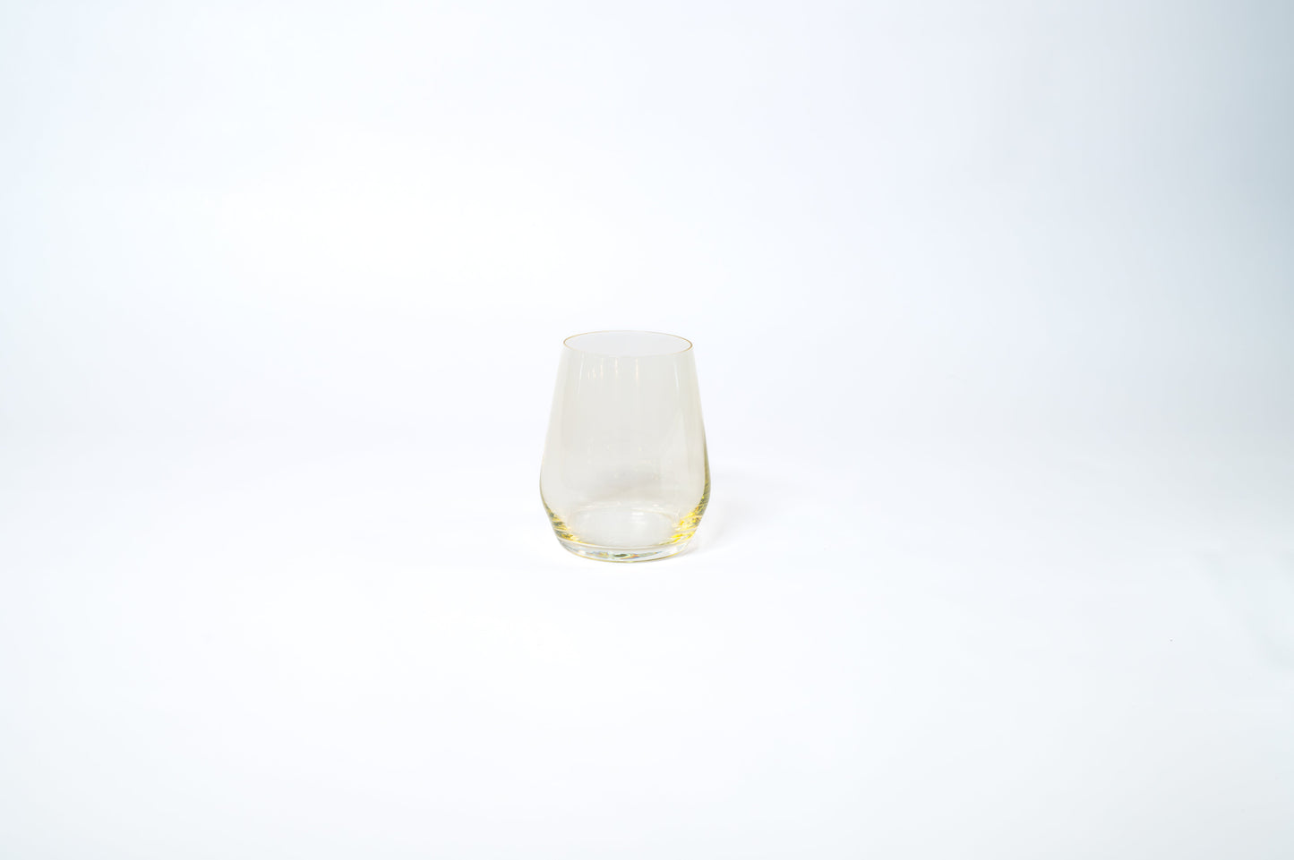 Lemon Drop Yellow- Stemless Colored Wine Glass
