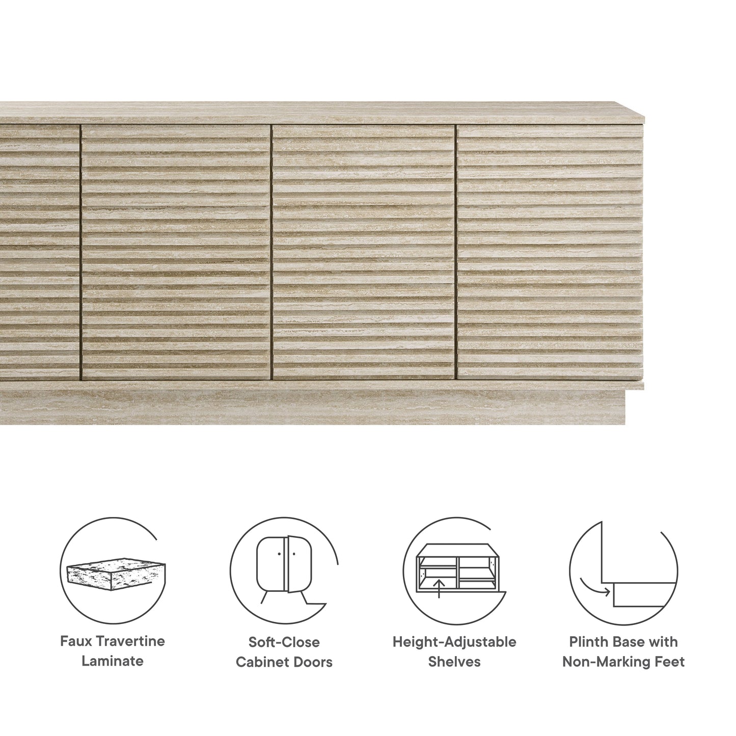 Render 70" Sideboard Cabinet
