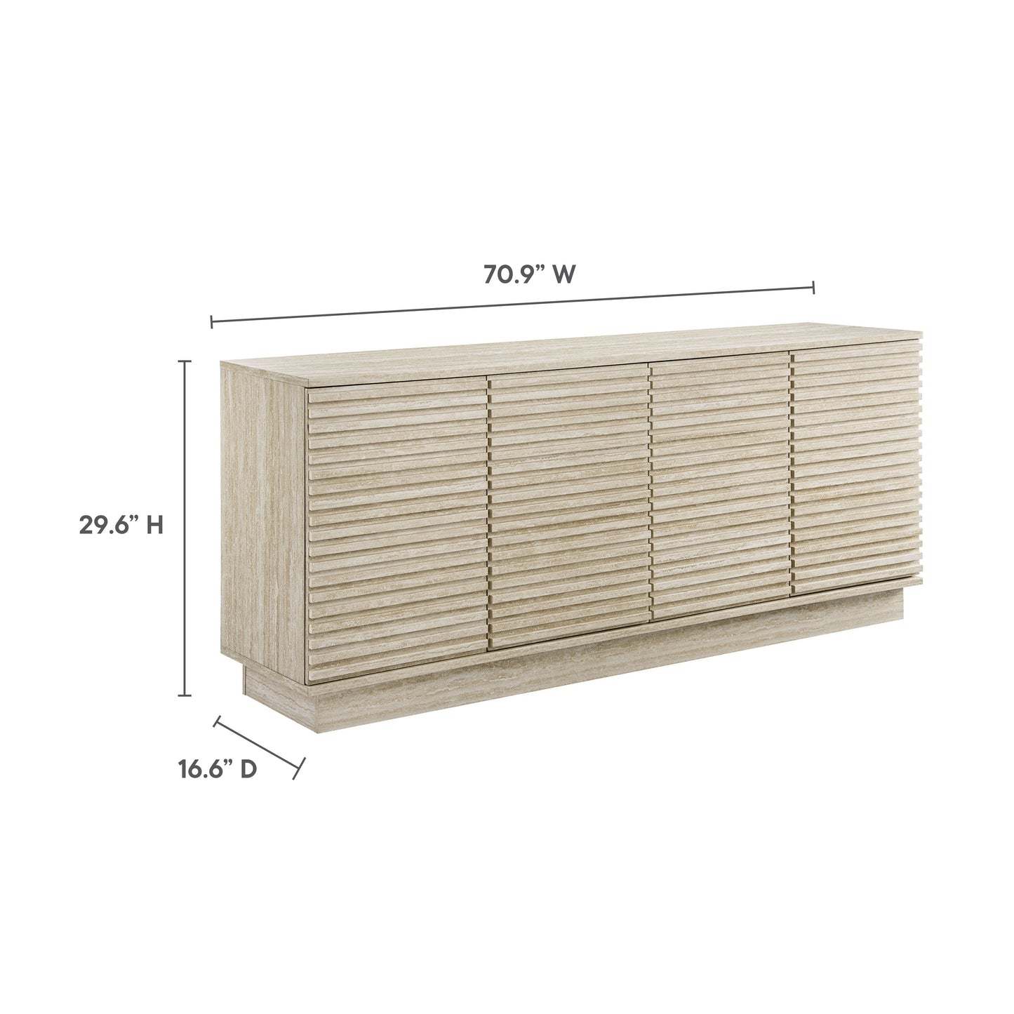 Render 70" Sideboard Cabinet