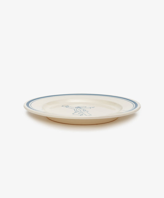 Folk Dinner Plate, Jester