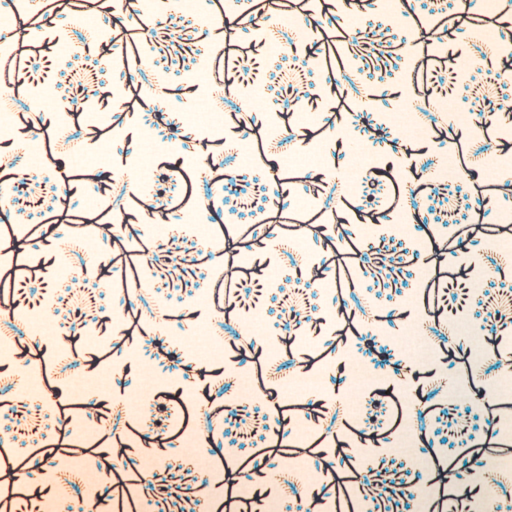 100% Organic Cotton - Eleanor Royal Blue Tablecloth