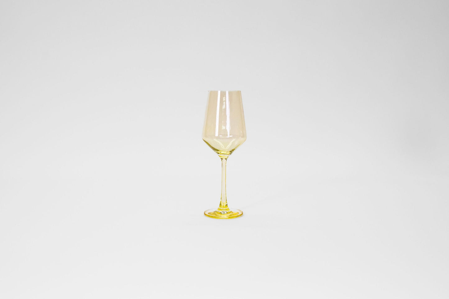Lemon Drop Yellow- Stemless Colored Wine Glass