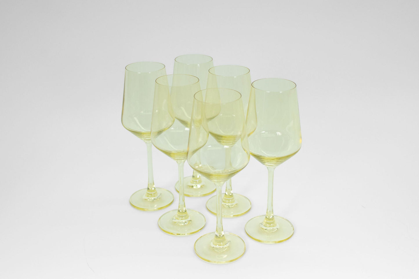 Lemon Drop Yellow- Stemless Colored Wine Glass