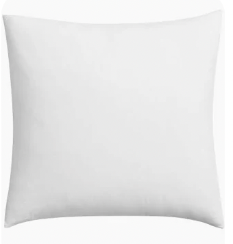 10/90 Down Feather Pillow Insert, Choose Your Size