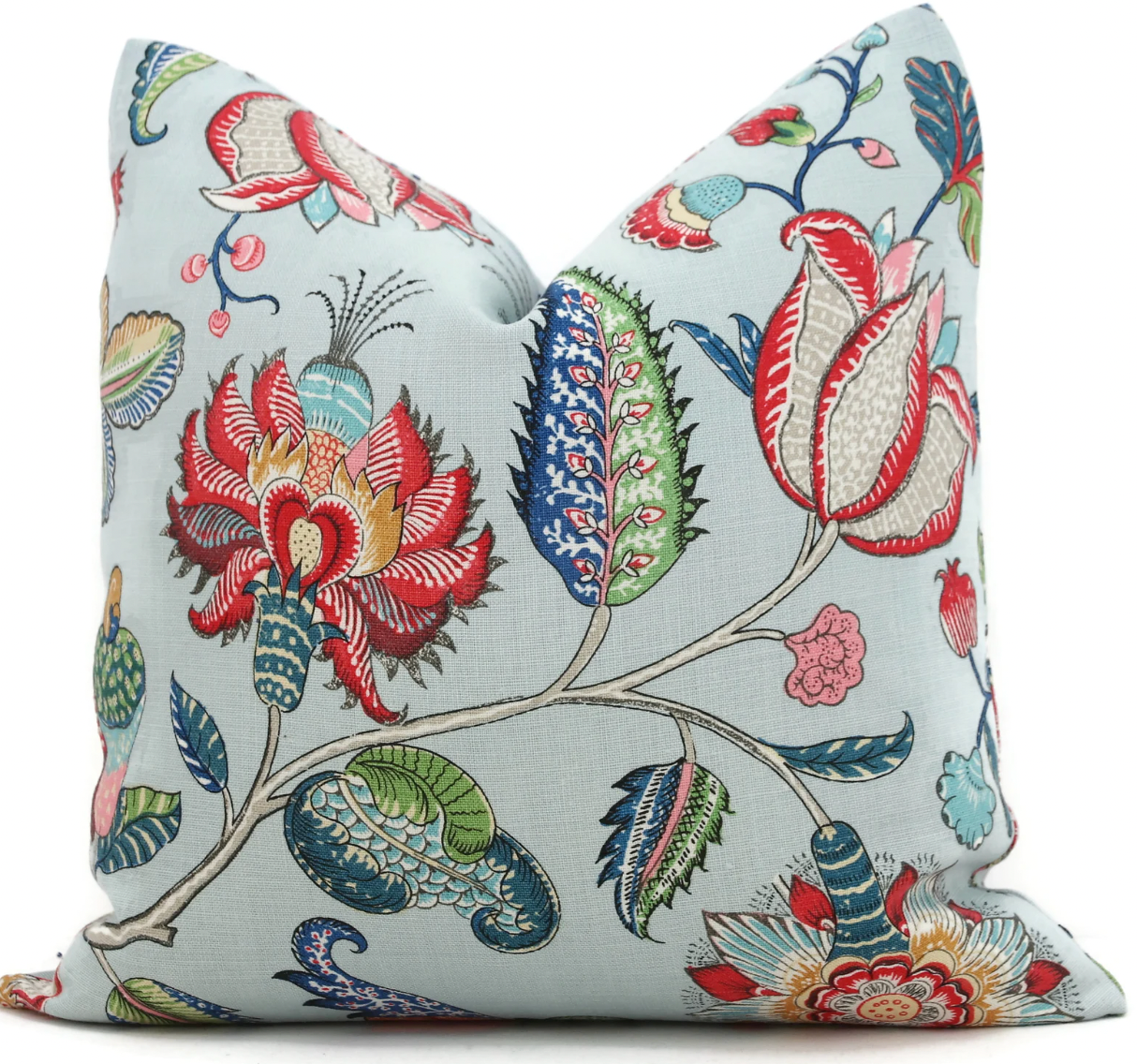 Brunschwig & Fils Aravali Floral Decorative Pillow Cover