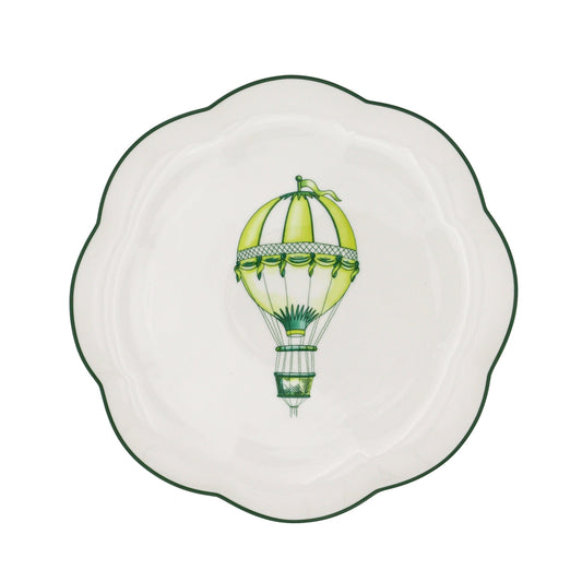 Valensole Lavender Scalloped Starter Plate - Case of 12 Plates (+3 Bonus Plates)