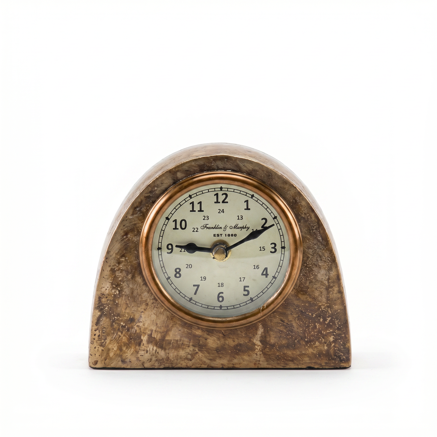 Brass Table Clock