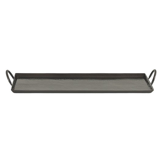Sanzo Hammered Rectangle Metal Tray