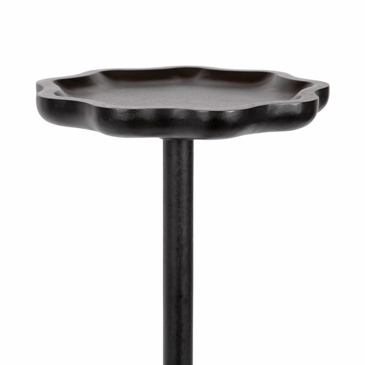 Alezar Scallop Wood Drink Table