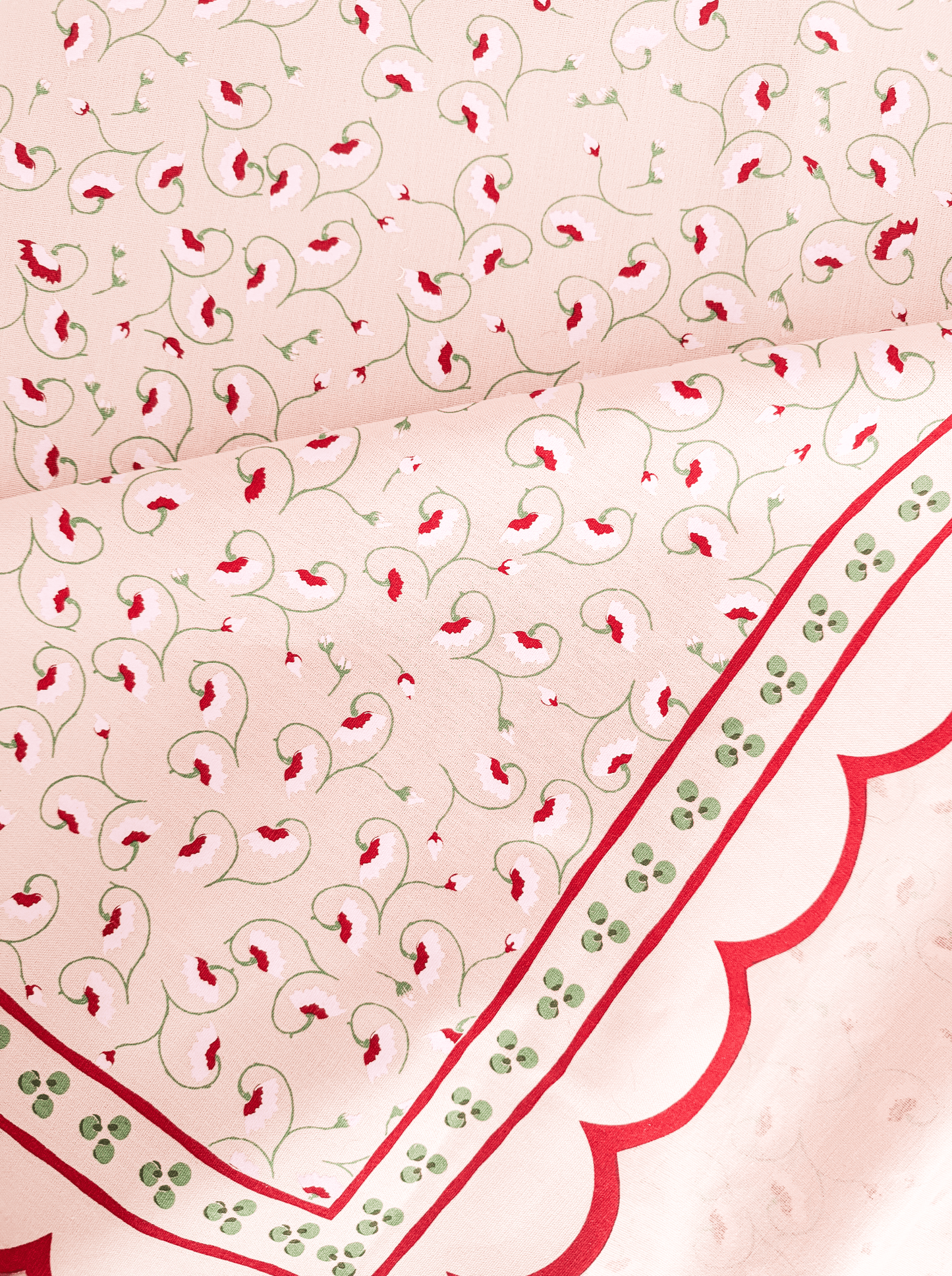 La Leccia Light Pink Outdoor Tablecloth
